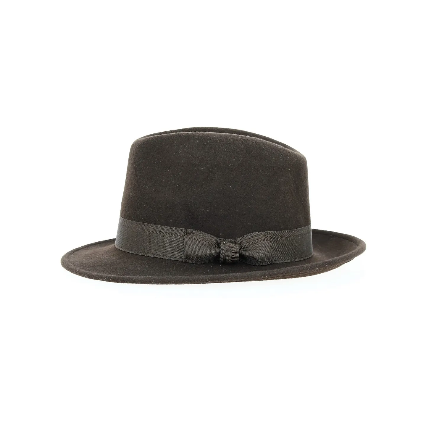Chapeau feutre Laine Marron Godfather - Traclet Reference : 16849 | Chapellerie Traclet