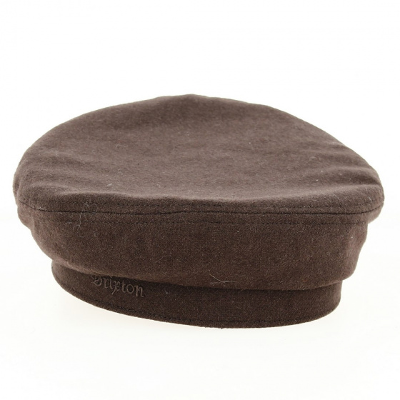 Marin Fiddler Brown Wool Cap - Brixton