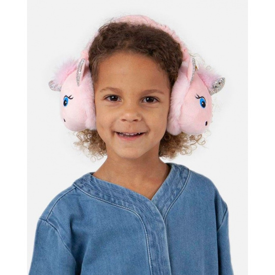 Pink Unicorn Ear muffs - Barts