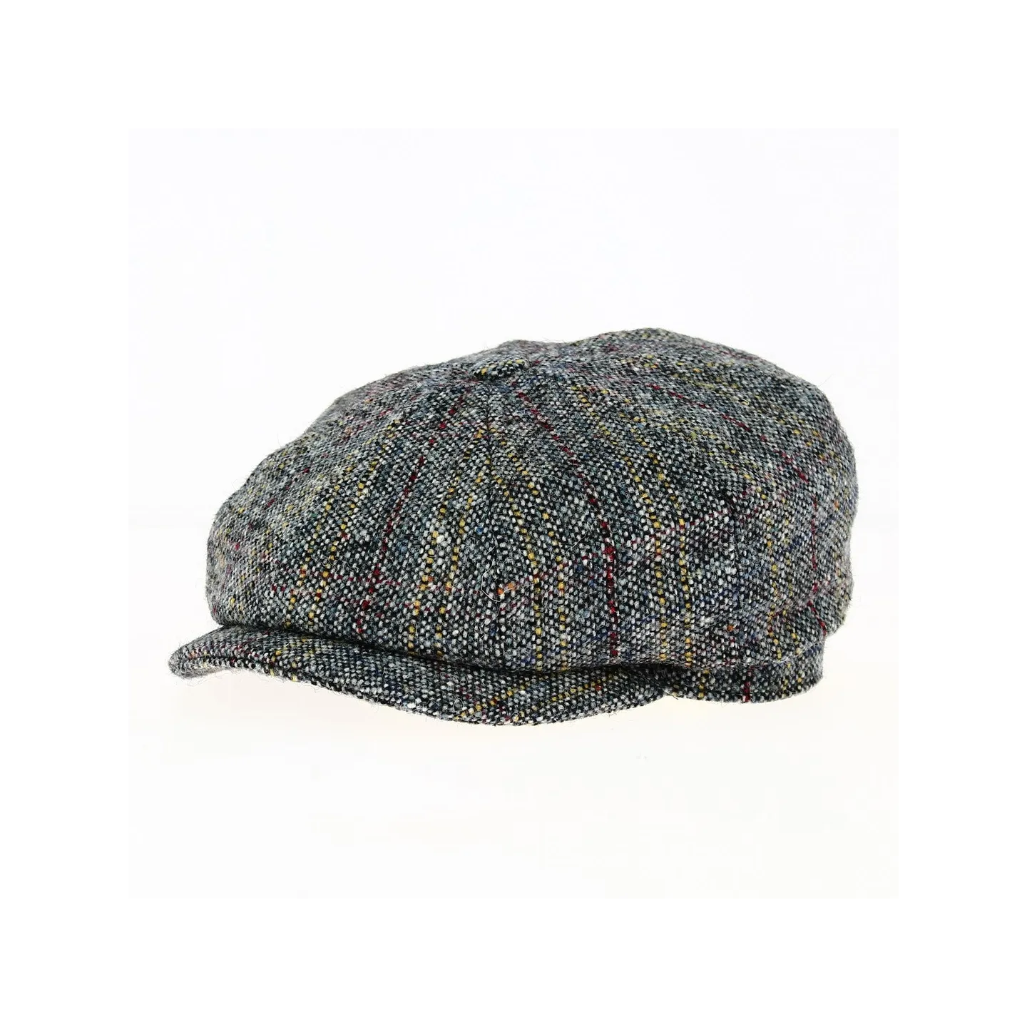 Houston eight rib cap - grey wool - Crambes