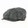 Casquette Huit côtes Houston laine gris - Crambes