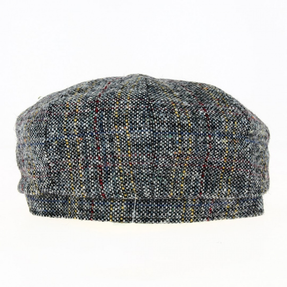 Casquette Huit côtes Houston laine gris - Crambes
