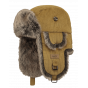 Mustard Yellow Rib Bomber Ushanka - Barts