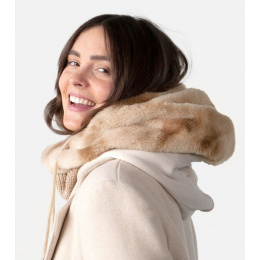 Eliess Sand Hooded Snood - Barts