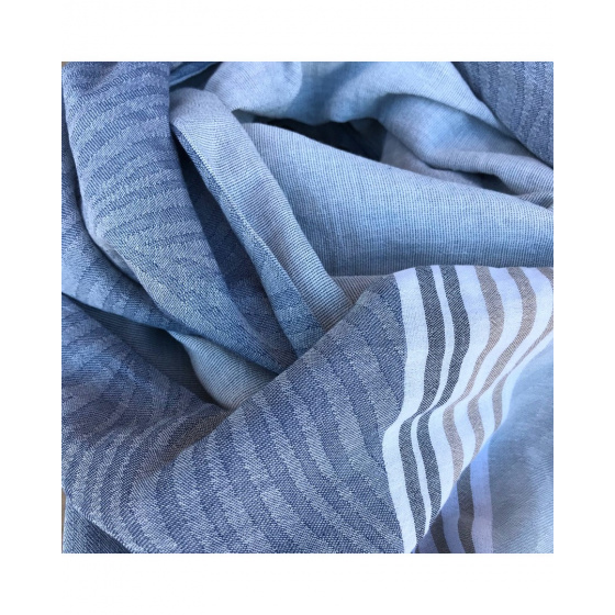 Foulard anti-ondes Made in france Bleu - Natur'Onde Foulard anti-ondes Made in france Bleu - Natur'Onde