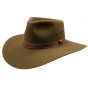 Felt hat Territory hair khaki - Akubra