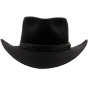 Snow River Black Fur Felt Hat - Akubra