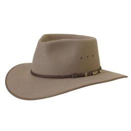 Cattleman Fur Felt Bran Hat - Akubra