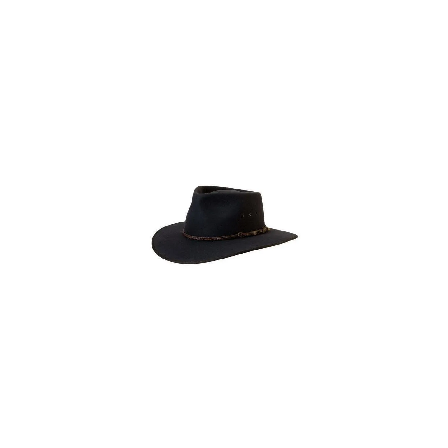 Chapeau Cattleman Feutre Poil Noir - Akubra a Reference : 16897| Chapellerie Traclet