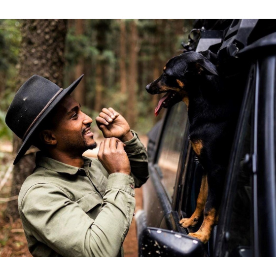 Chapeau Cattleman Feutre Poil Noir - Akubra Chapeau Cattleman Feutre Poil Noir - Akubra