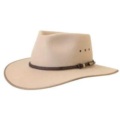 Chapeau Cattleman Feutre Poil Sand - Akubra