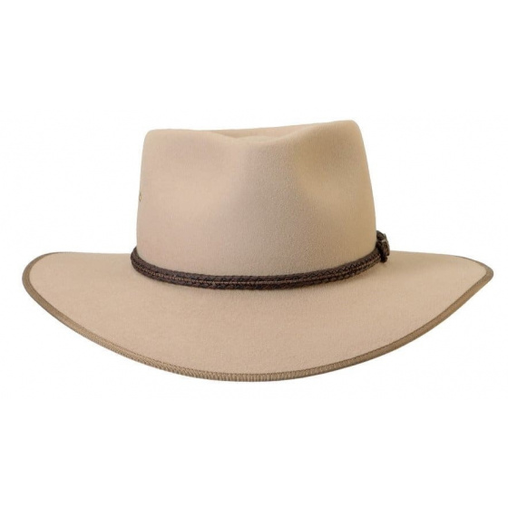 Sand Fur Felt Cattleman Hat - Akubra