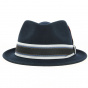 Trilby Wool Felt Hat Navy Blue - Stetson