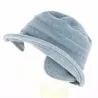 Elza Fleece Bob Hat Ice Blue Earmuffs - Traclet