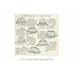 Fédora Le Chazelles Green Felt Hat - Fléchet