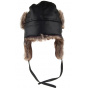 Black Trapper Ushanka - Traclet