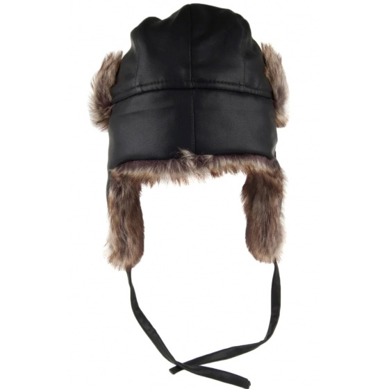 Black Trapper Ushanka - Traclet