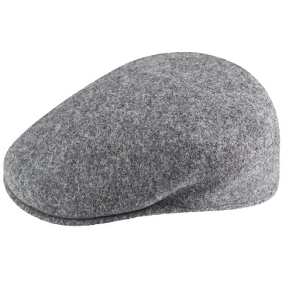 casquette plate 504 Hiver Gris Chiné
