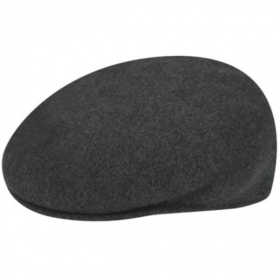 Casquette Plate 504 Hiver Anthracite - Kangol