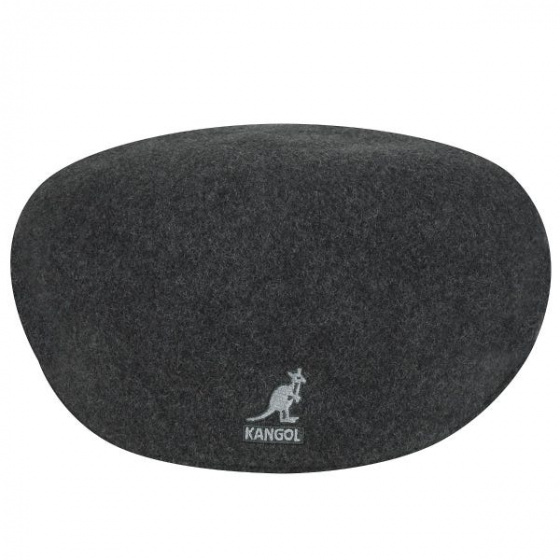 Casquette Plate 504 Hiver Anthracite - Kangol