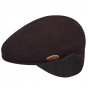 Winter cap with brown earflaps - Kangol