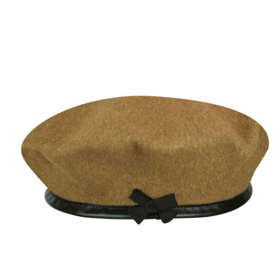 Kangol Wool Monty Beret Camel