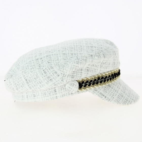 Women's White Sailor Cap - Traclet