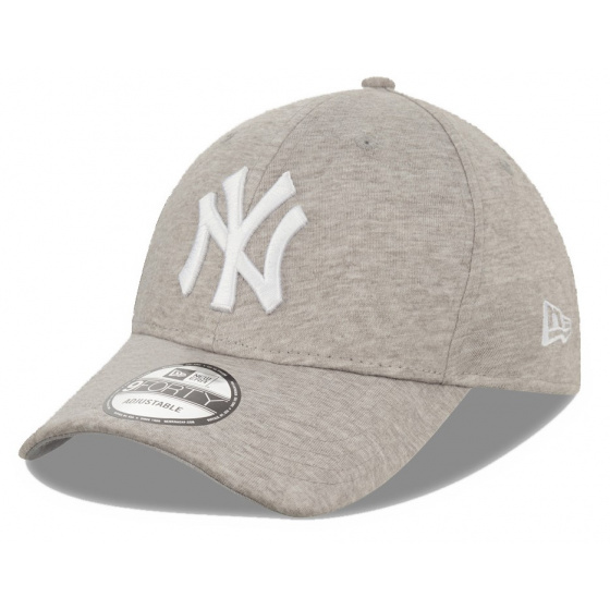 Grey 9FORTY New York Yankees Jersey Strapback Cap - New Era
