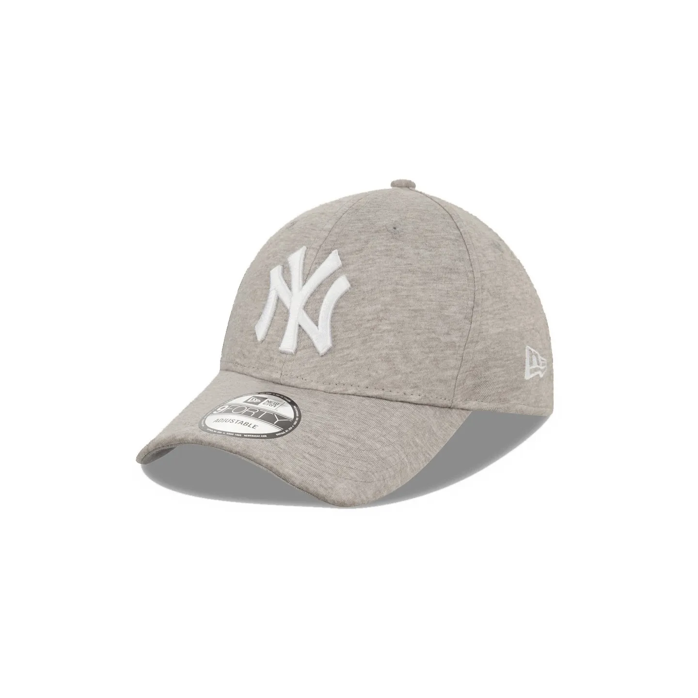Grey Essential Jersey Strapback Cap - New Era