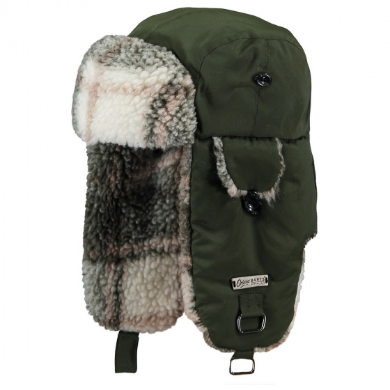 Green Kamikaze Ushanka for Kids - Barts