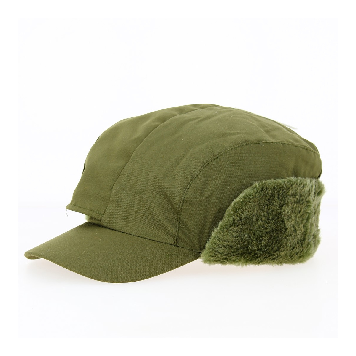 Cache-cou en cachemire en vert militaire (100% pur)