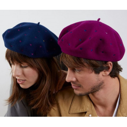 Sagan Woolen Beret - Laulhère - Made In France