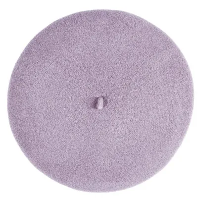 Lavender Wool Paris Beret - Heritage by Laulhère