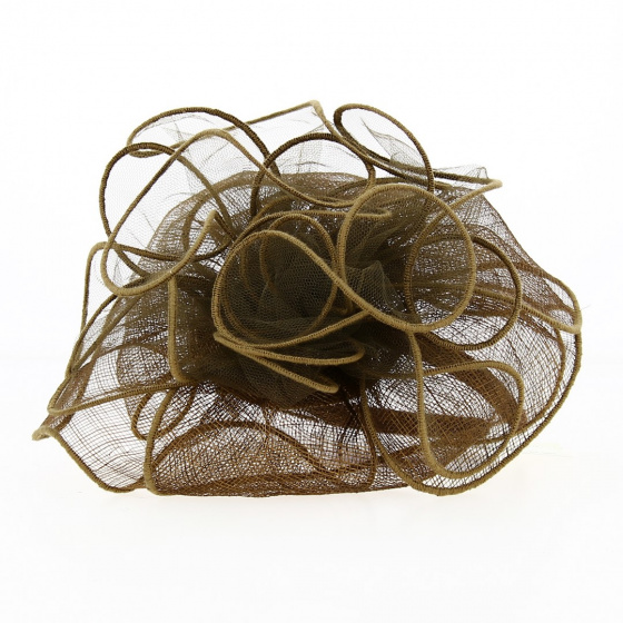 Brown Marisa Ceremony Headband- Traclet