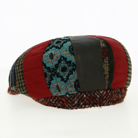 Hatteras Sanremo Patchwork Wool Cap - Traclet