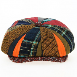 Hatteras Sanremo Patchwork Wool Cap - Traclet