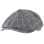 Arnold Wool Chevron Grey & Blue Cap - Traclet