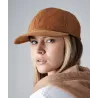 Camel Velvet Baseball Cap - Beechfield - Traclet Hat Shop - Reference: 16953