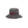 Women's Missty Capeline with black and red fleece lining - Traclet