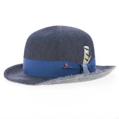 Chapeau melon Coton Bleu Jean - Alfonso d'este