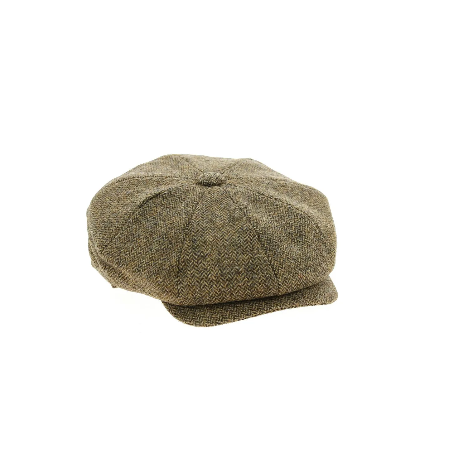 Arnold Chevron Cap - Heathered Brown & Beige - Traclet Reference: 16975| Traclet Hat Shop