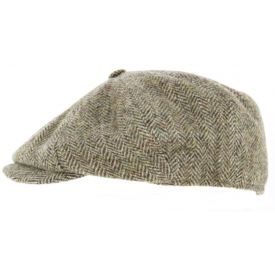 Arnold Chevron Beige Cap - Traclet