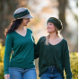 Ebony Newsboy Cap Grey & Green Wool - MTM