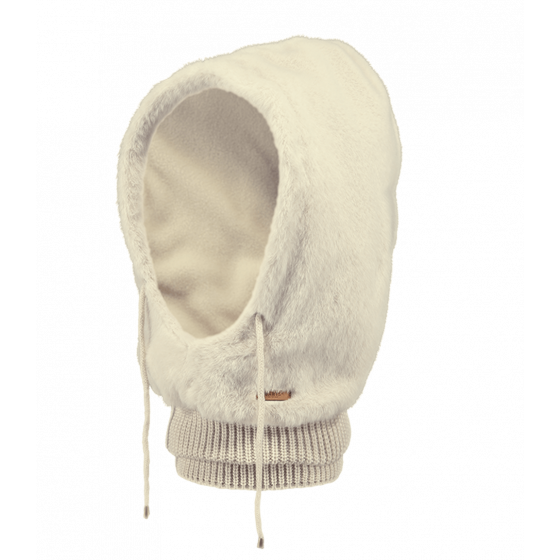 Karlini Hooded Scarf in Cream - Barts
