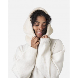 Karlini Hooded Scarf Cream - Barts