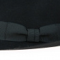 Fedora Gabin Shaved Felt Hat Black - Crambes