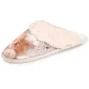 Chaussons Mules Femme Imprimé Chat -  Isotoner