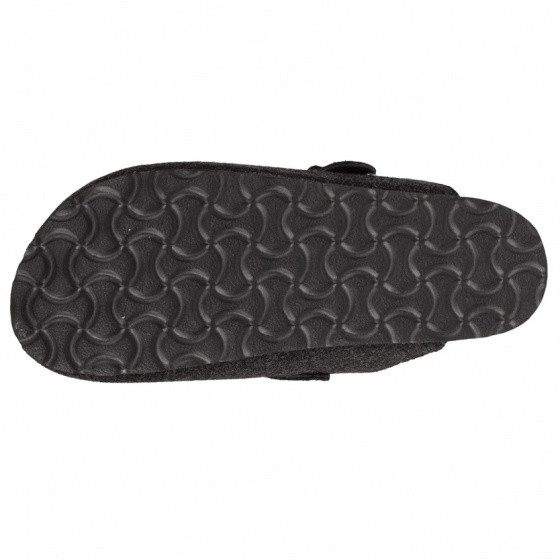 Men's Grey Marl Mule Slippers - Isotoner