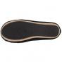 Women's Ballet Slippers with Black Rhinestone Bow - Isotoner