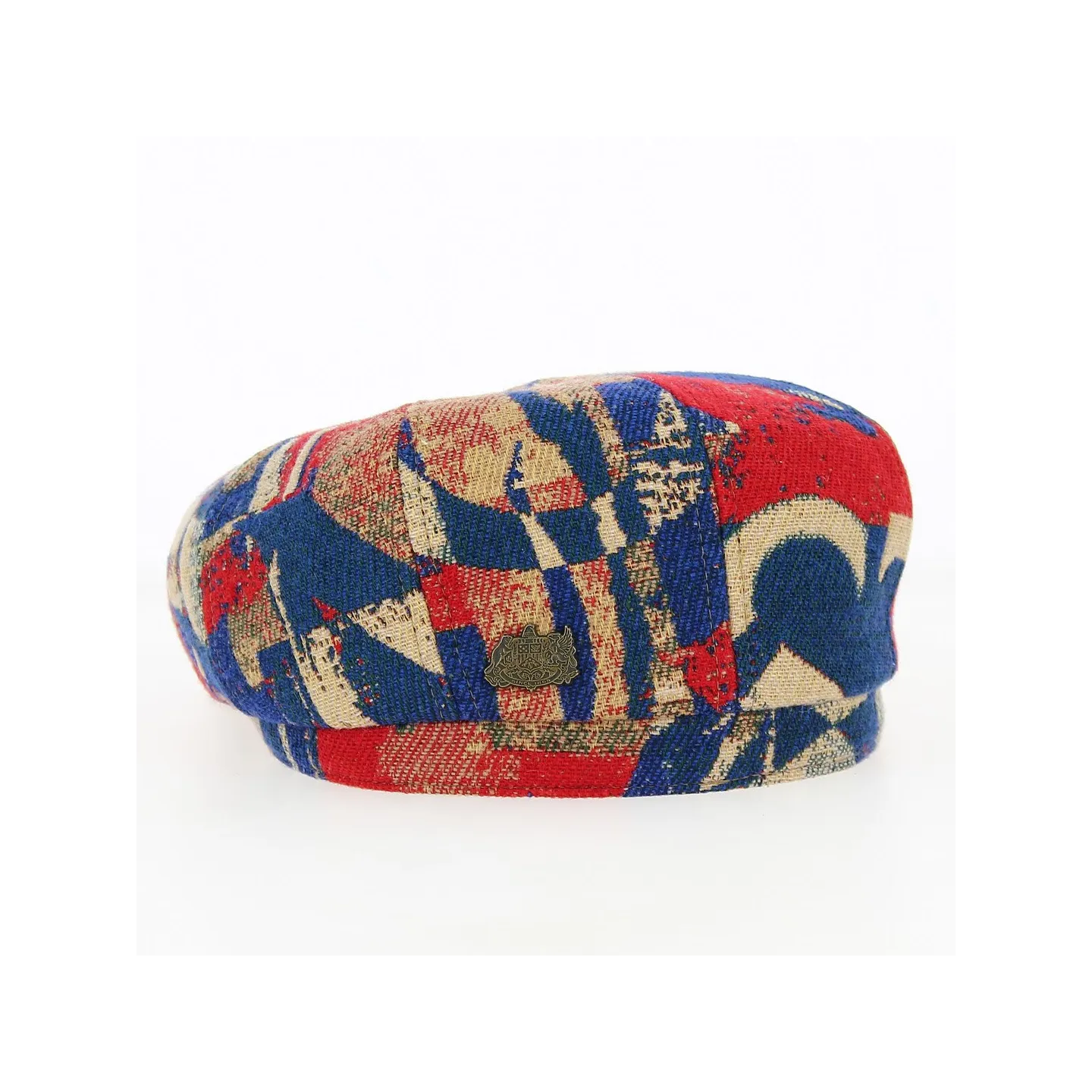 Casquette Hatteras Laine Rouge et Bleu - Stetson